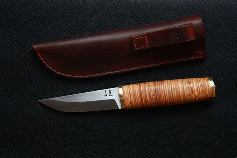These knives are designed to be elegant and beautiful collector's items. . Puukko knife